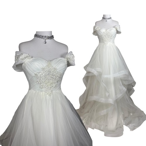 Robe mariée vintage ivoire - robe, de