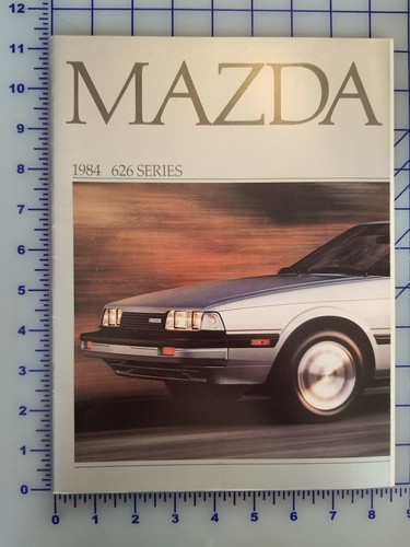 Brochure mazda 626 - brochure, 1984