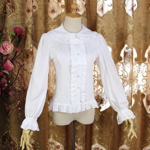 Blouse col chevillier - blouse, à