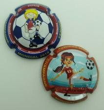 Capsules de champagne Piot Charlène Mondial féminin 2019 foot. TI