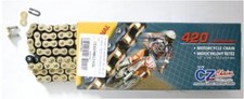 CHAÎNE DE TRANSMISSION CZ 420 MX (140 MAILLONS) OR (MOTOCROSS JUSQU'À 85 CC
