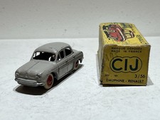 RENAULT DAUPHINE CIJ EN BOÎTE D’ORIGINE / C I J VINTAGE / JOUET ANCIEN / CIJ
