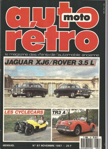 Auto retro jaguar xj6 - retro,