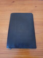 Portefeuille porte carte Cartier vintage en cuir souple noir 10x15 cm