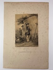 Gravure Rehaussée Charlet
