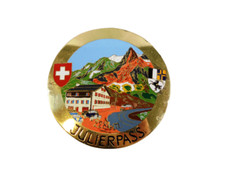 Plaque de calandre émaillée