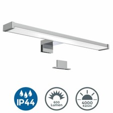 Applique LED miroir salle de bain luminaire pour maquillage IP44 platine LED 7W