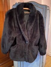 Veste oversize fausse fourrure 