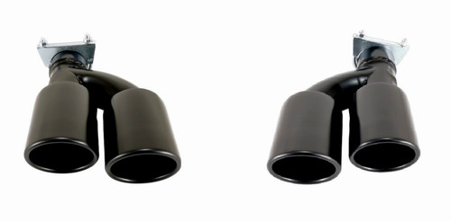 Double embout échappement - embout, d'Échappement