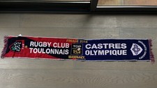 Écharpe Vintage RCT Toulon Castres Finale 2014 Top 14 Stade de France
