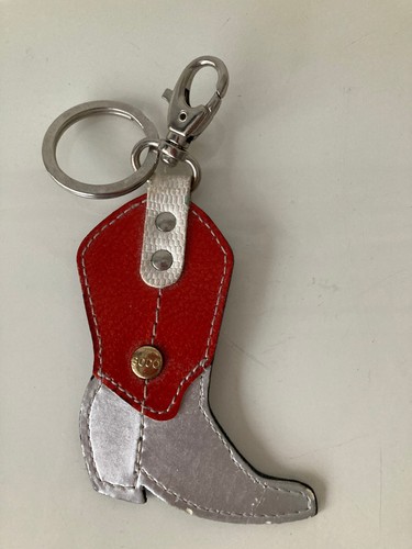 Rare porte clé bottes cuir - porte,