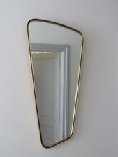 miroir asymétrique GRAND old mirror année 50 design forme RETRO GIO PONTI