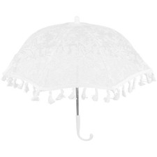 Parapluie décoratif en dentelle Scène de photographie parapluie