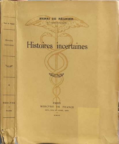Histoires incertaines