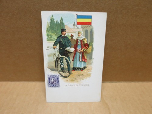 Poste roumanie carte - en,