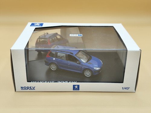 Peugeot 206 break bleu - peugeot,