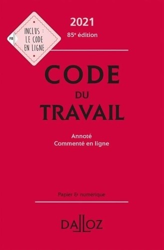Code travail 2021 - du,