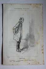 GAVARNI Lithographie originale