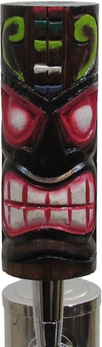 Wooden tiki totem - totem, tap