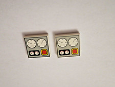 LEGO  REF : 3068  - tuile 2x2 tableau de bord train    - tile      X 2