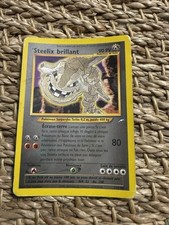 Carte Pokémon Steelix Brillant 112/105 Holo (Neo Destiny - Wizards) 🇫🇷✨