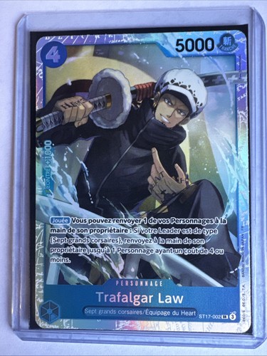 Carte one piece trafalgar law - trafalgar,