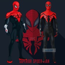 Costume de Cosplay Spider-man Miles de Marvel Comics, tenue supérieure pour...