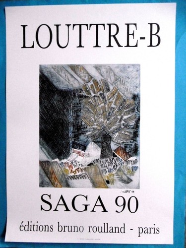 Louttre affiche originale - louttre-b,