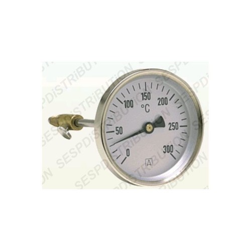 Thermomètre fumée 0 - thermomètre, à