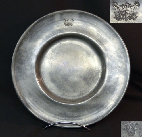 18èm grand plat rond - aa,