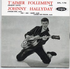 johnny hallyday cd digipack t' aimer follement