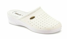 TIGLIO 2045 Bleu Blanc Platine Rouge Chaussons Sabot Sanitaires Femme