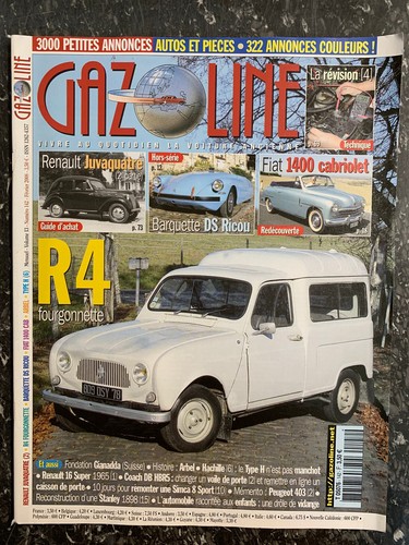 Magazine gazoline 142 r4 - gazoline, n°142