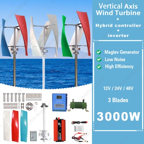 3000w axe vertical - 3000w, eolienne