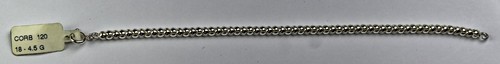 Bracelet argent 925 maille - argent,