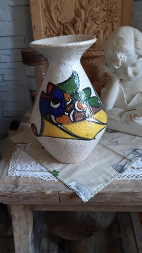 Grand vase vintage - , céramique