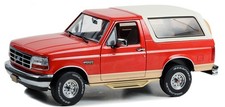 GREENLIGHT, FORD Bronco 1994 rouge Édition EDDIE BAUER, échelle 1/18, GREEN19135