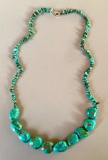 COLLIER  VINTAGE PERLES EN