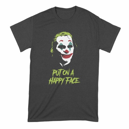 Joker put happy face - on, a