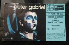 ticket billet used stub place