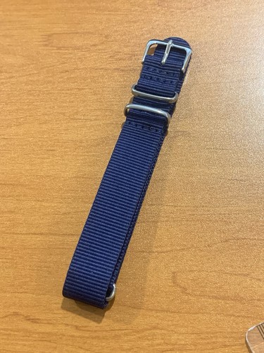 Bracelet montre nato bleu - de,
