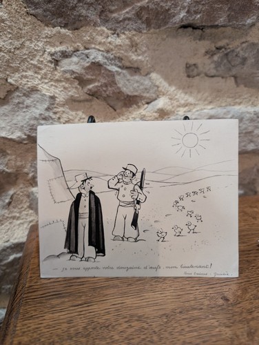 Dessin original humoristique