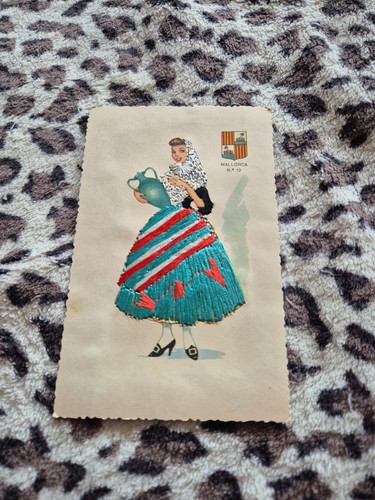 Brodée costume - cp,