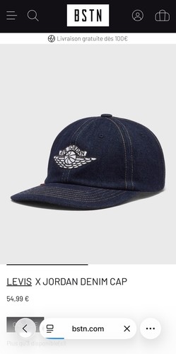 Casquette levi jordan - casquette, x