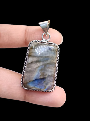 Pendentif ancien argent - pendentif, en