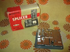 Vintage 60s Ancienne COLLEUSE MINETTE DF SPLICER pour FILM SUPER 8 et DOUBLE 8