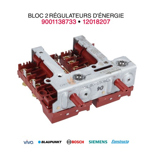 Bloc régulateurs énergie - régulateurs, d'énergie