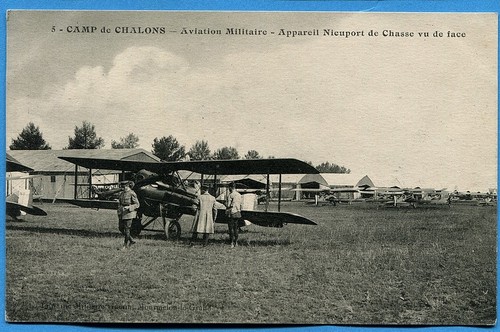 Cpa camp chalons - de,