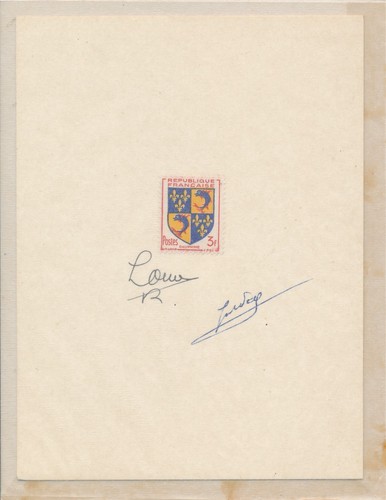 France 1953 954 blason - n°,