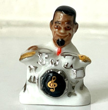 Fève musicien Jazz Band batterie Percussion ⭐??Galette des Rois French Charm